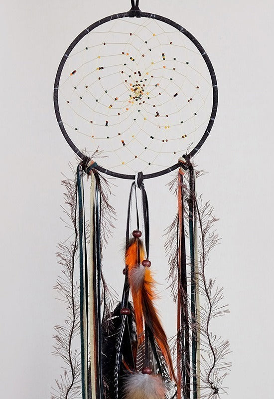 6" Seasons Dream Catcher - Fall - DARK BROWN.