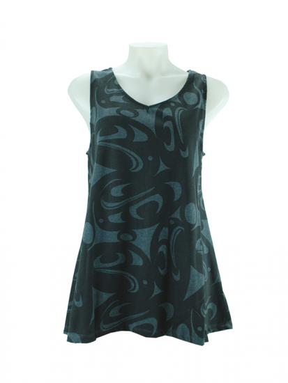 V Neck Sleeveless Tunic 3 Eagle