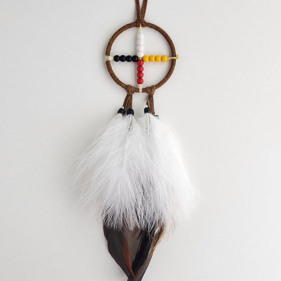2.5" Medicine Wheel Dream Catcher