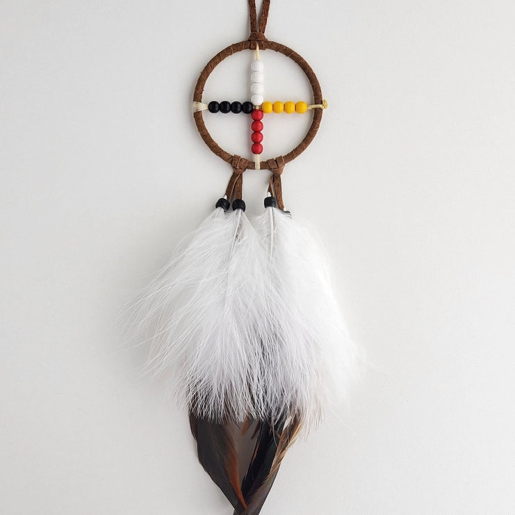 2.5" Medicine Wheel Dream Catcher