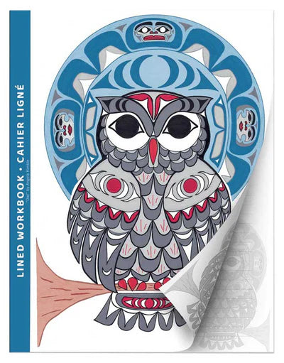 Owl Lined Workbook