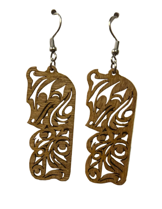 Wolf Earrings