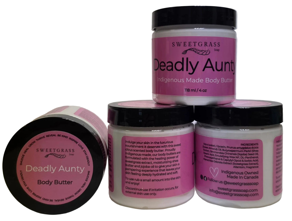 Deadly Auntie Body Butter