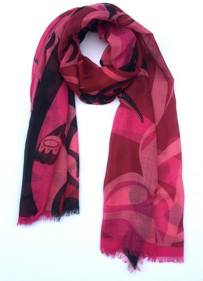 Hummingbird Poly Woven Shawl