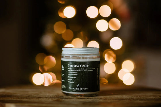 Smoke & Cedar Candle | 8oz