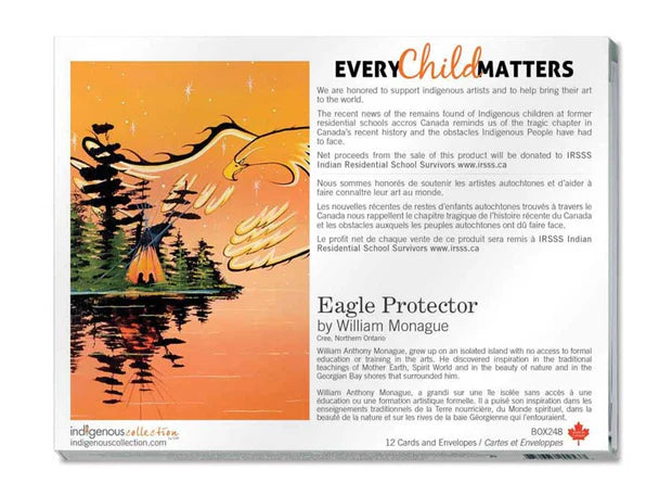 Eagle Protector. Every Child Matters Boxed Note