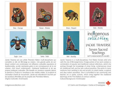 Seven Sacred Teachings Boxed Note Cards