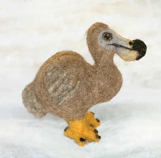 Wool Hanging Ornament - Dodo