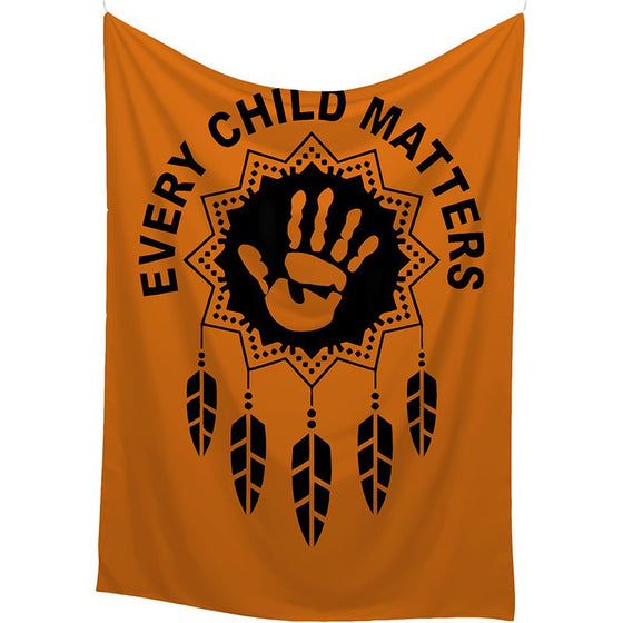 Every Child Matters Fleece Hand Design Blanket