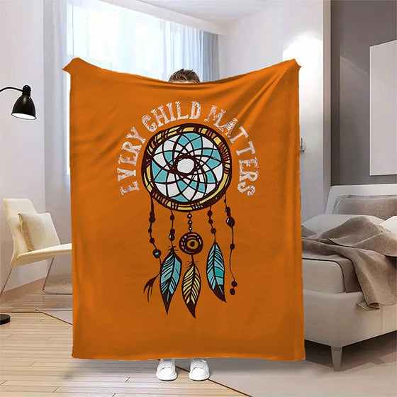 Every Child Matters Fleece Dream Catcher Blanket