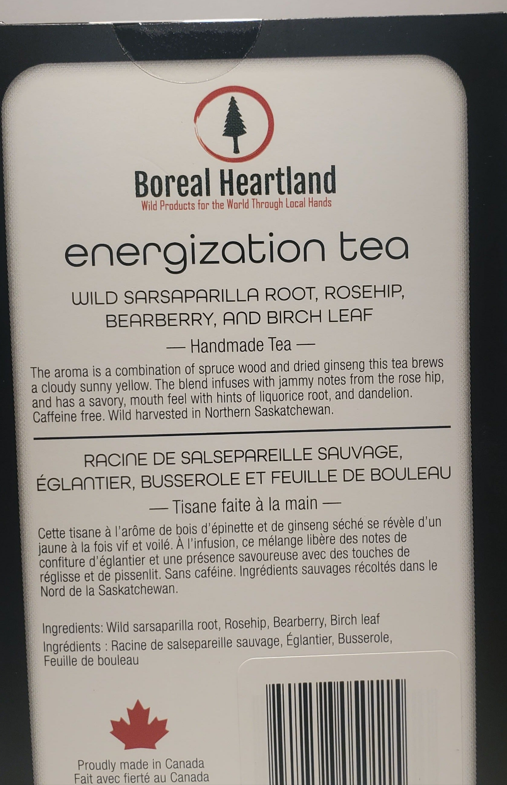 Boreal Heartland Energization Tea