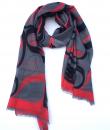 Raven Transfoming Poly Woven Shawl (Grey)