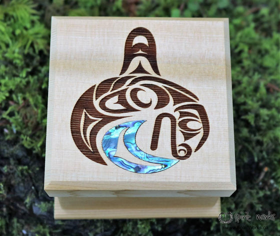 Small Orca Bentwood Box