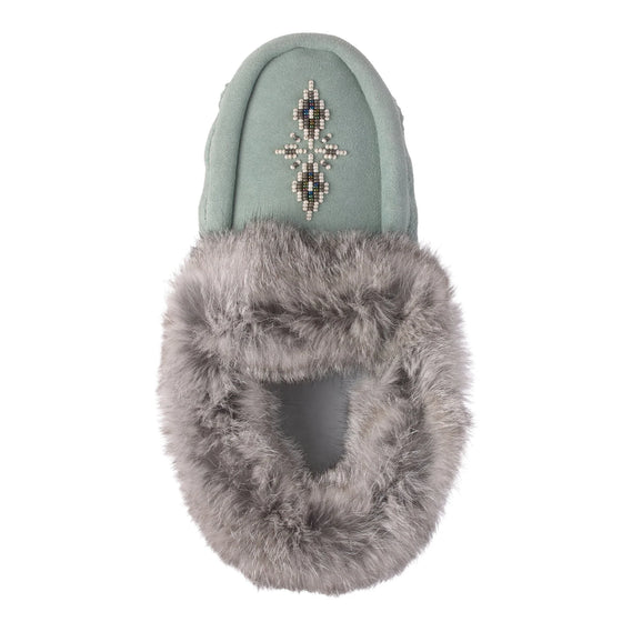 Tipi Suede Moccasin - Prairie Sage