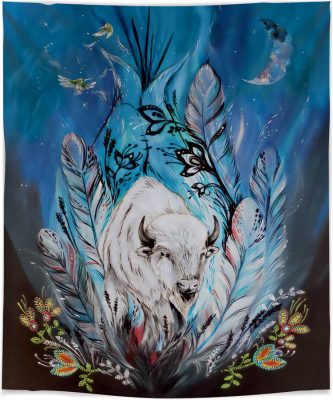 Spirit Buffalo Blanket