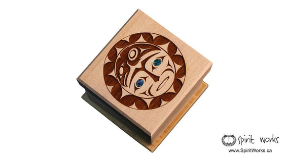 Raven & Sun Bentwood Box Small