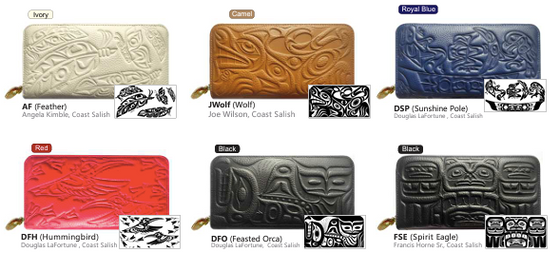 Womans Leather Wallets