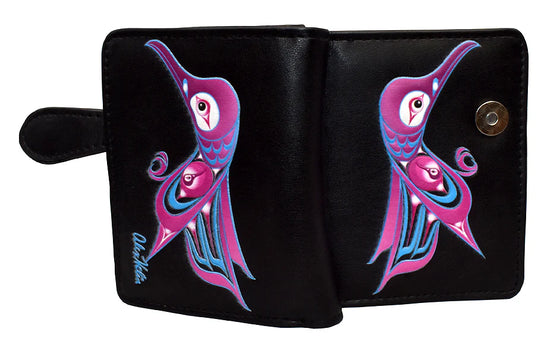 Hummingbird Alex Helin Small Wallet with Zipper