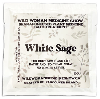 White Sage Bath Salts