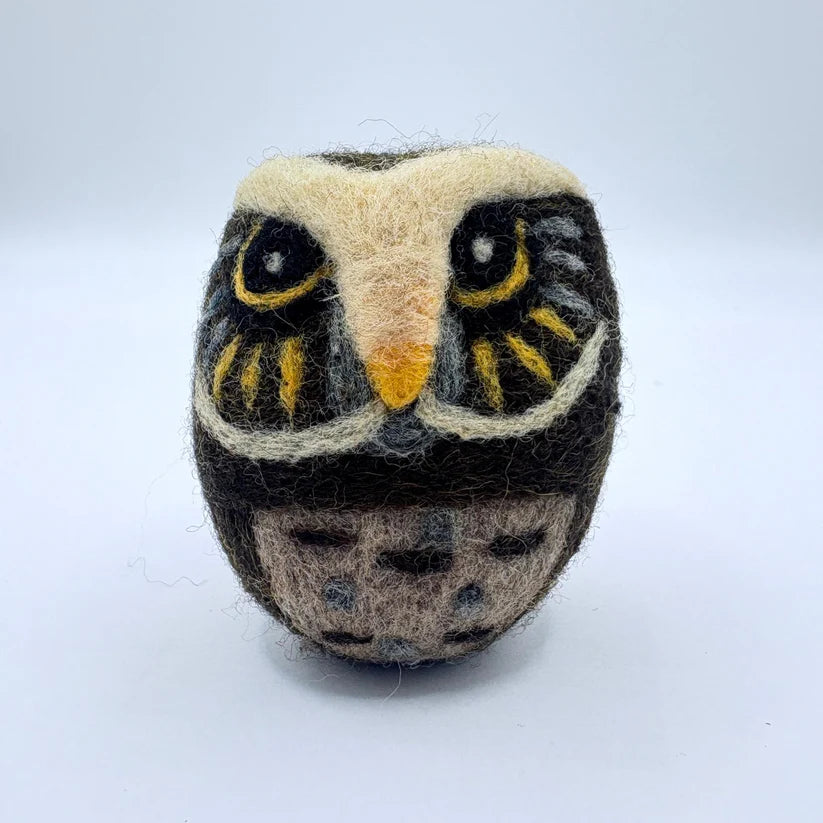 Wool Hanging ornaments. Spectacled Bear