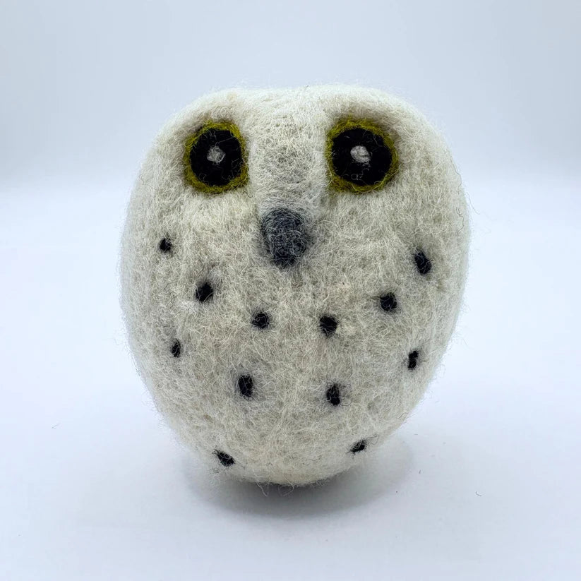 Wool Hanging ornaments. Spectacled Bear