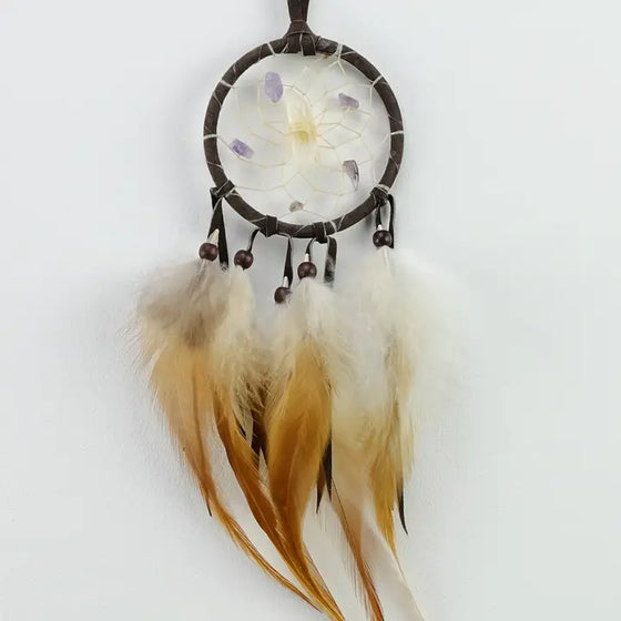 2.5" Vision Dream Catcher - Brown
