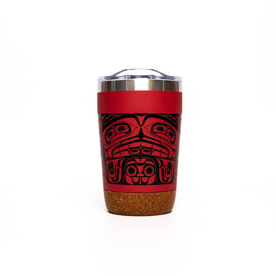 Treasure Our Ancestors Design 12 oz Cork Base Travel Mugs
