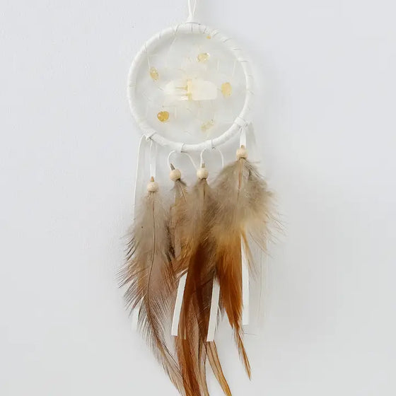 2.5" White Vision Seeker Dream Catchers
