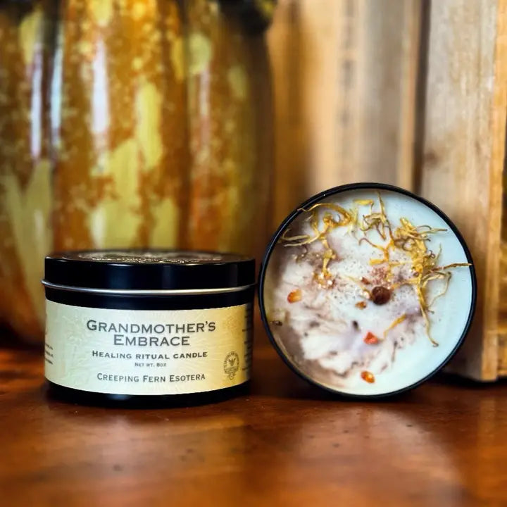 Grandmothers Embrace Spell Candle