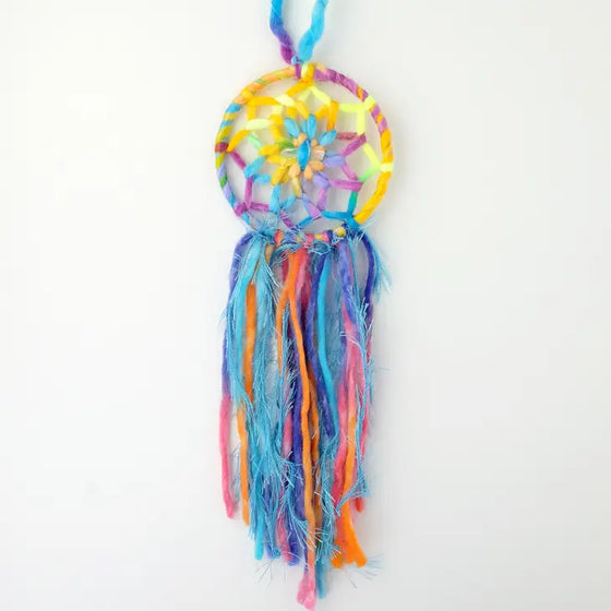 4" Eco Dream Catcher - Rainbow