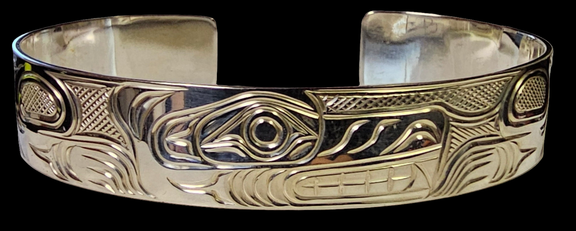Wolf 1/2" Bracelet by Liam Baker