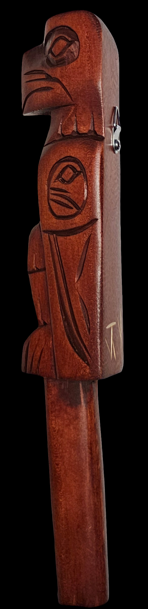 12" Eagle Talking Stick by Jim Yelton