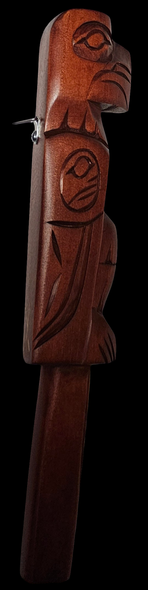 12" Eagle Talking Stick by Jim Yelton