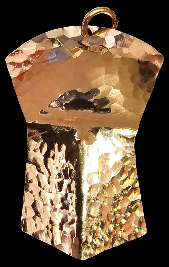 Copper Shield Pendant by Devin Wadhams-Descoteaux