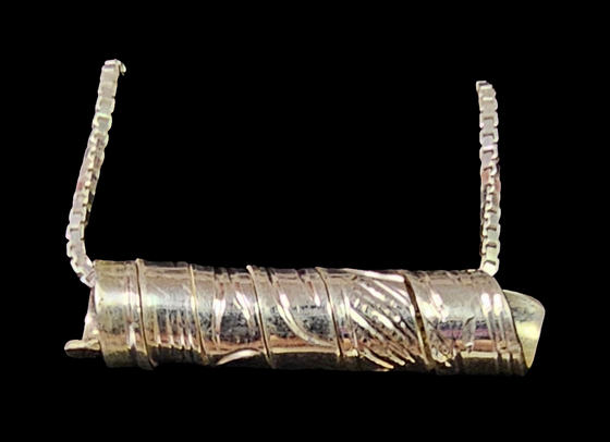 Wolf Spiral Pendant by Graham Henry