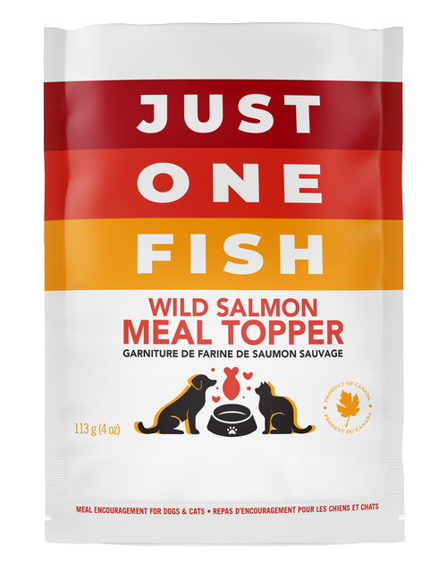 Just One Fish Salmon Pet Food Topper