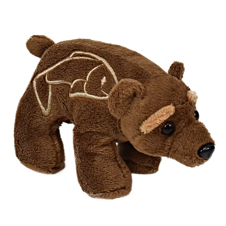 5" Brown Bear Finger Puppet