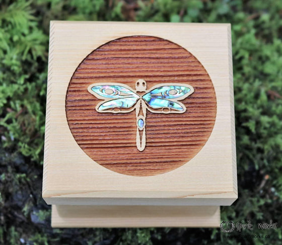 Small Dragonfly Bentwood Box