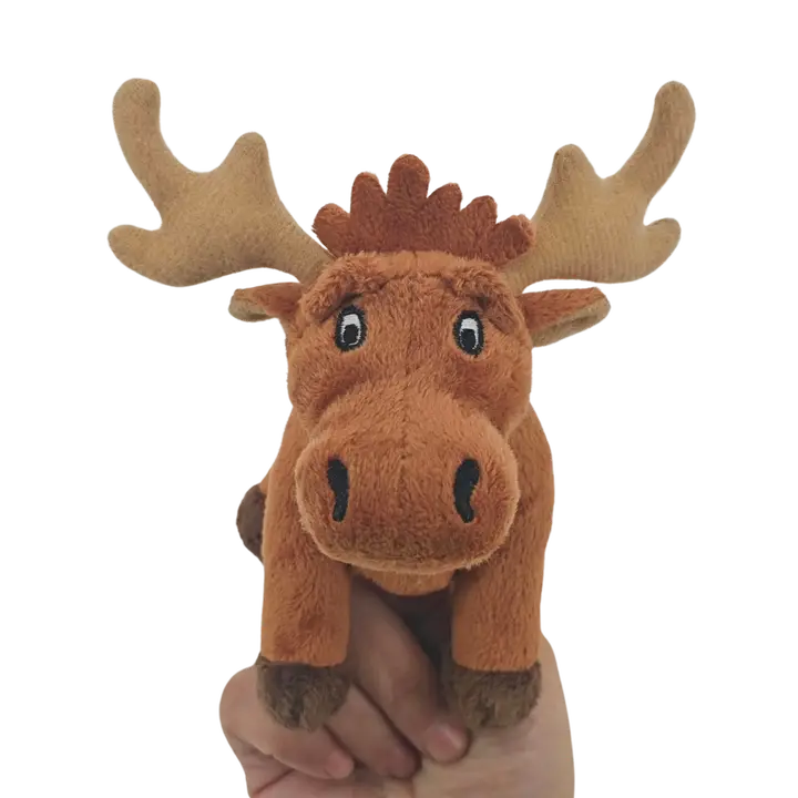 5" Lyoon the Moose Plush Finger Puppet (Artist: Bill Helin)