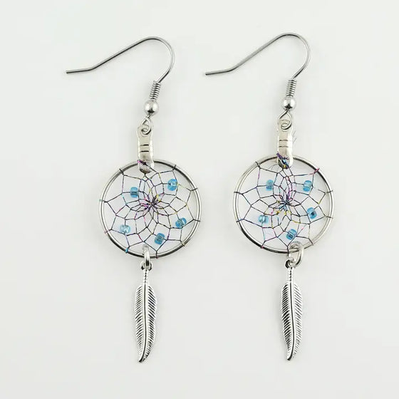 .75" Dream Catcher Earrings