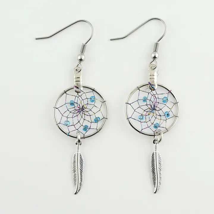 .75" Dream Catcher Earrings