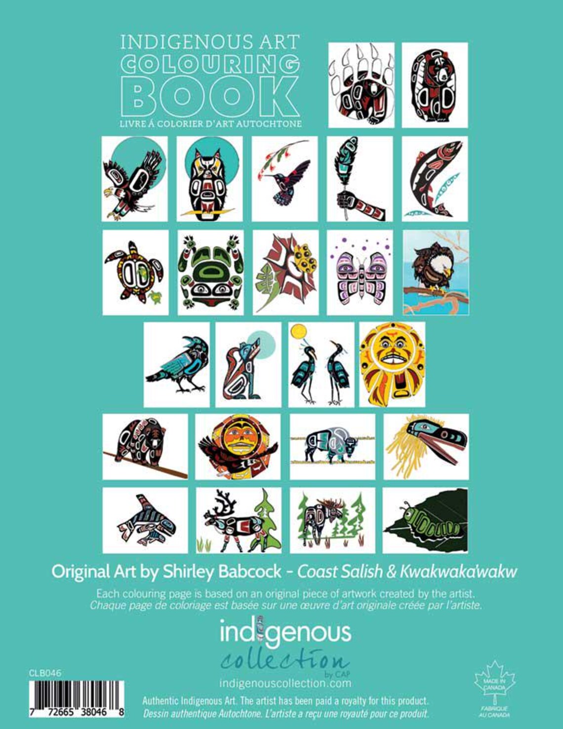 Indigenous Art Colouring Book