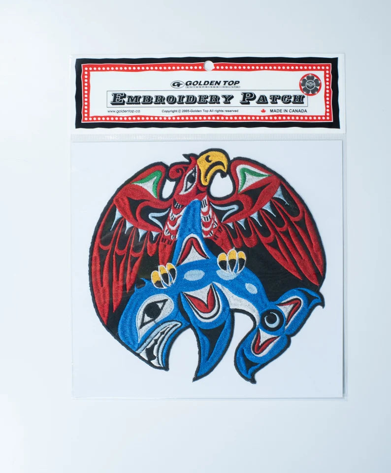 Thunderbird & Killer Whale Patch 7"
