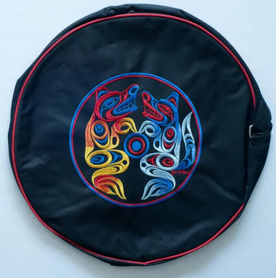 17" Drum Bag Bear & Wolf