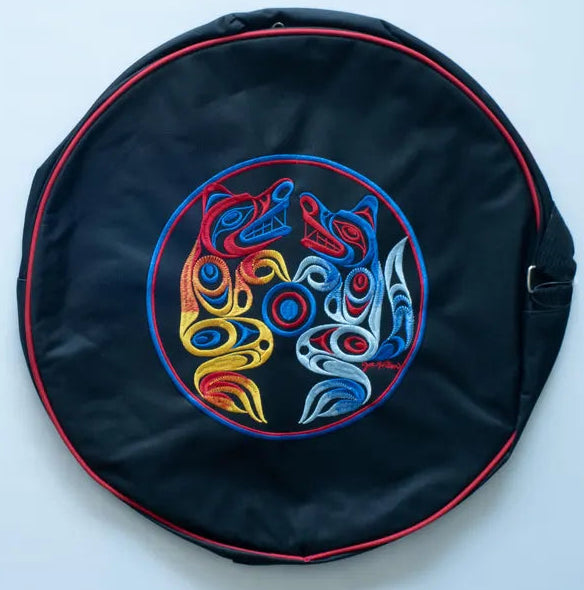 17" Drum Bag Bear & Wolf