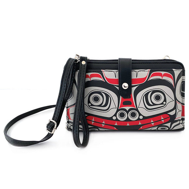 Matriarch Bear Smart Phone Crossbody Bag