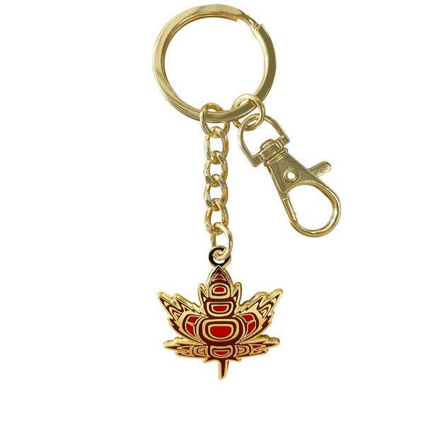 Maple Leaf Keychain