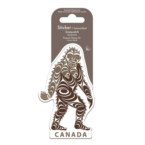 Sasquatch Canada Vinyl Sticker