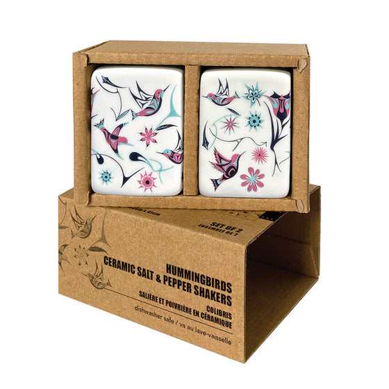 Salt & Pepper Shaker Set - Hummingbird