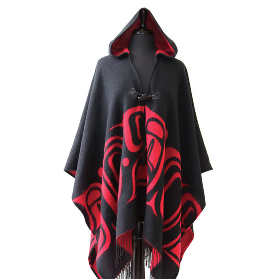 Formline Hooded Wrap